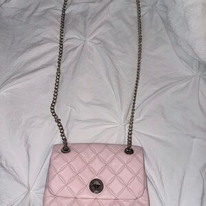 Kate spade ♠️ Quilted Pink Chain Shoulder Bag
